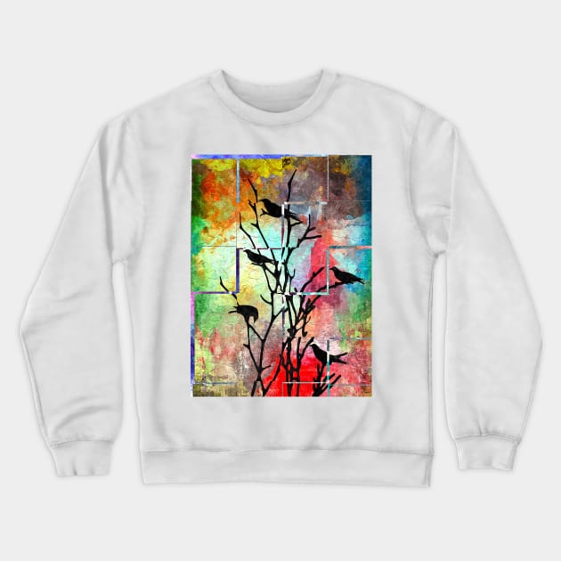 The Crows Crewneck Sweatshirt by danieljanda